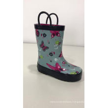 Rain Boots with Easy-On Handles in Fun Patterns for Toddlers and Kids